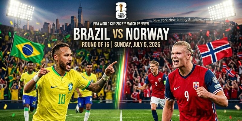 Lịch sử so tài Brazil vs Na Uy Lịch sử so tài Brazil vs Na Uy
